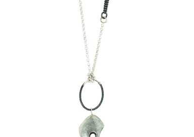 Trewyn Long Silver Chain with Pendant